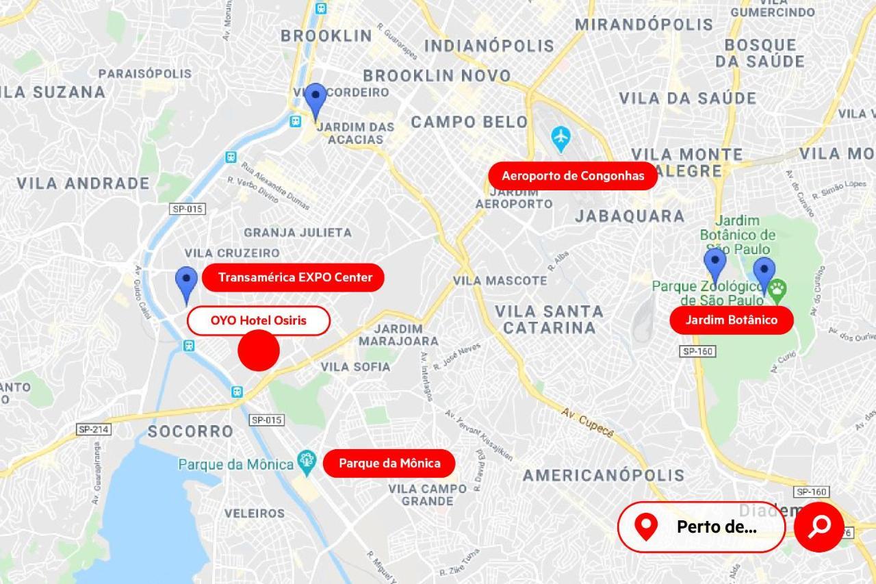 Hotel Osiris São Paulo Exteriér fotografie